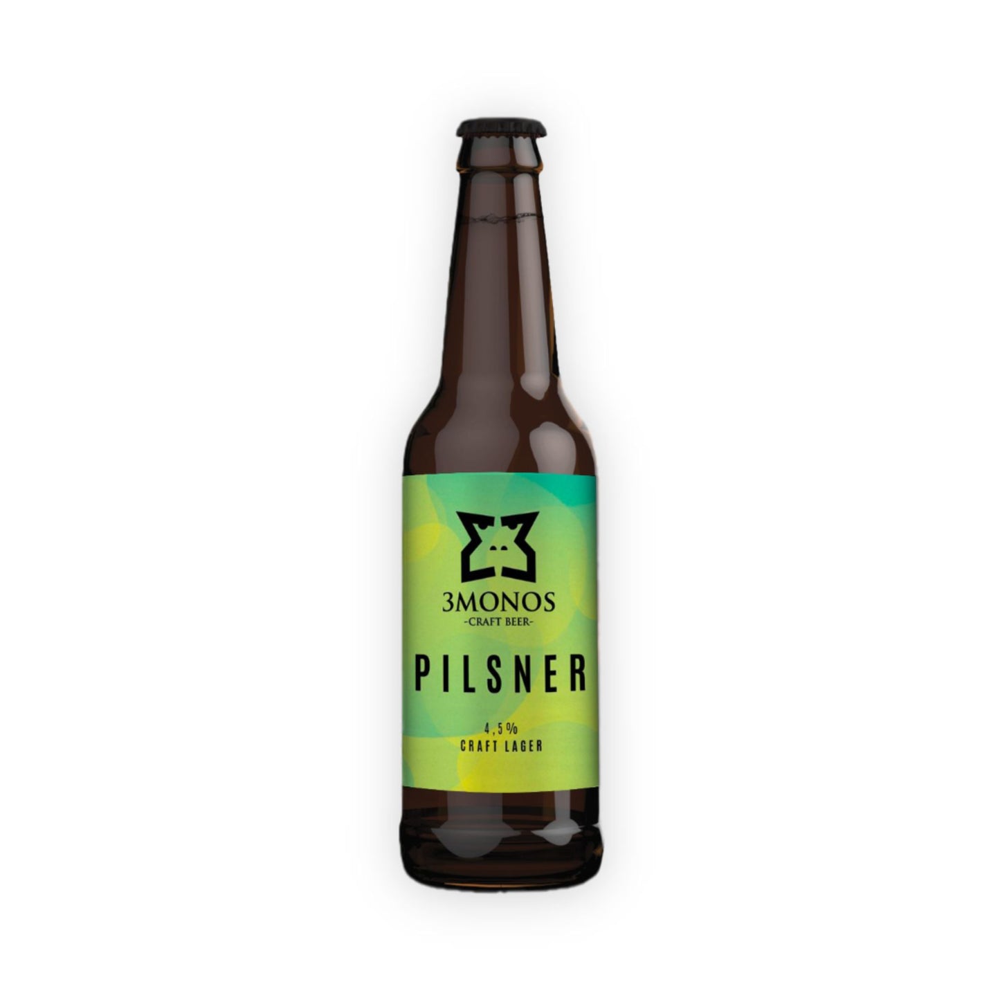 Cervezaq 3 Monos Pilsner 33CL