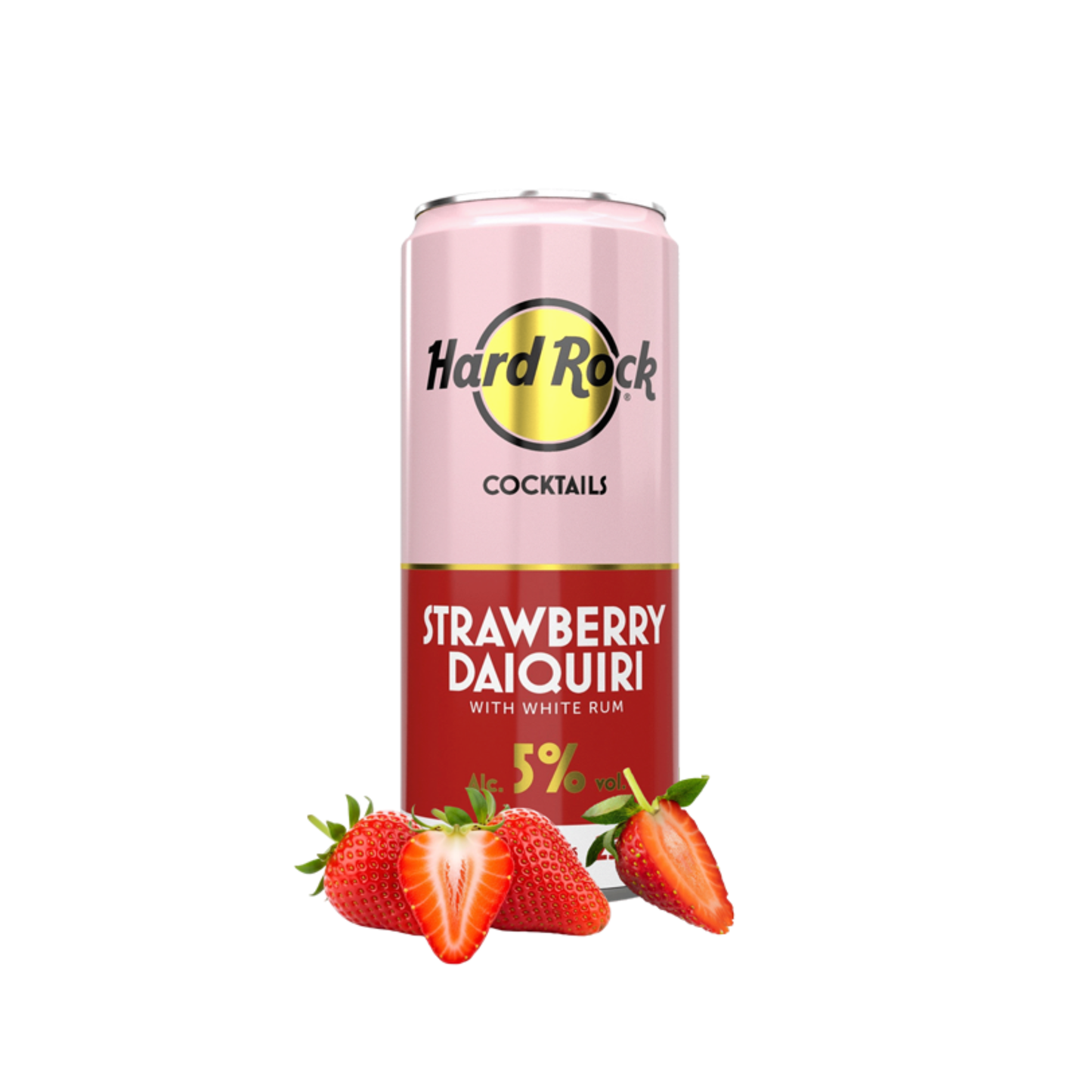 Hard Rock Cocktails Strawberry Daiquiri White Rum 250ml