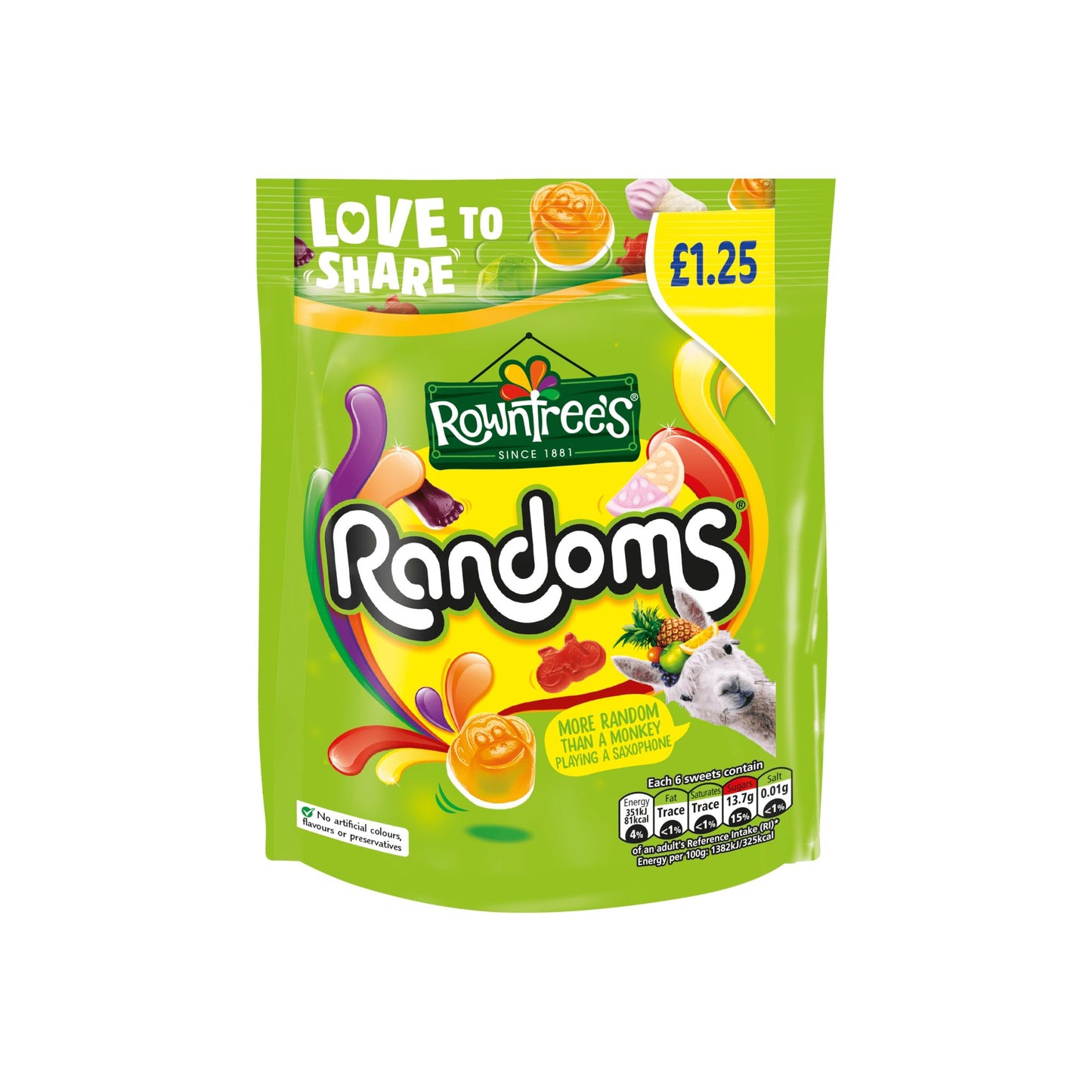 Rowntrees Randoms Bag 120G