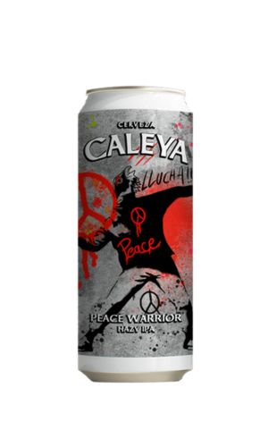 Cerveza Caleya Peace Warrior Hazy IPA 440ML