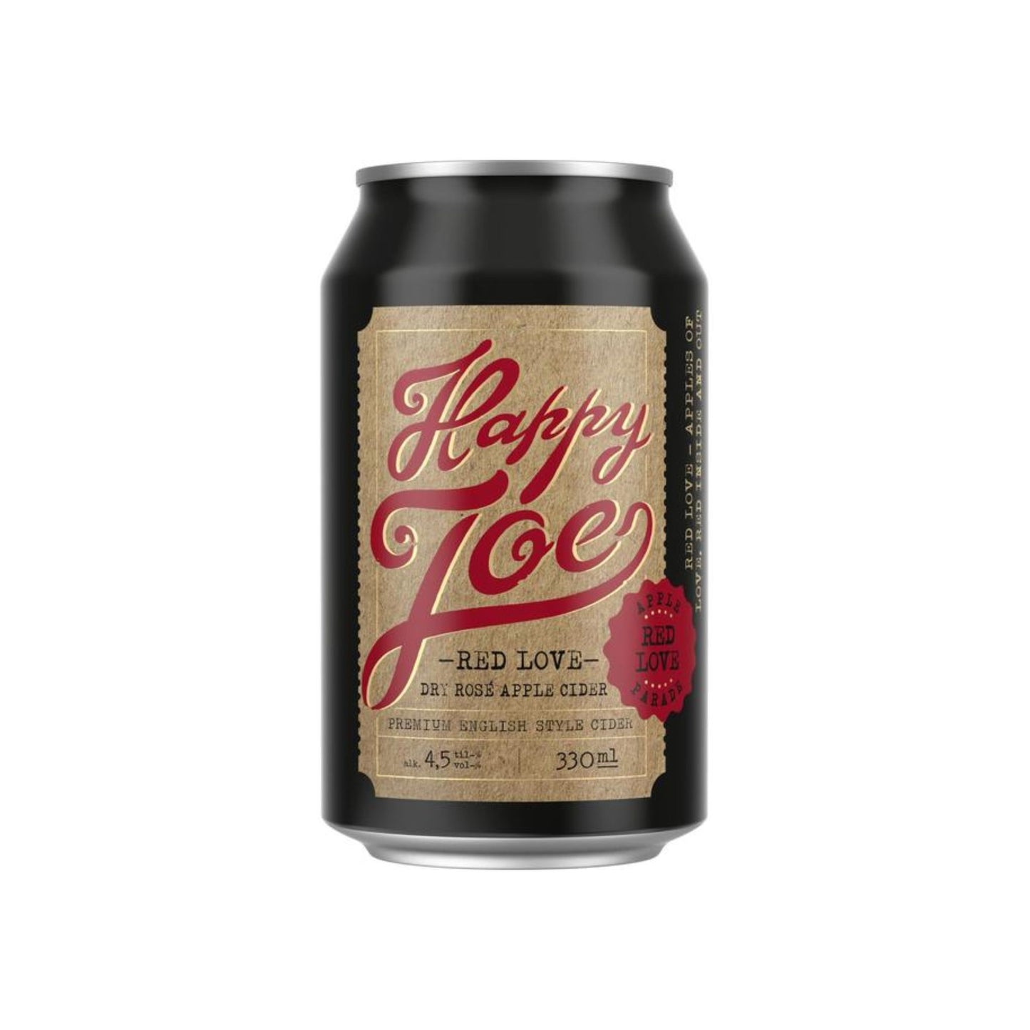 Happy Joe Red Love Dry Rosé Apple Cider 330ML