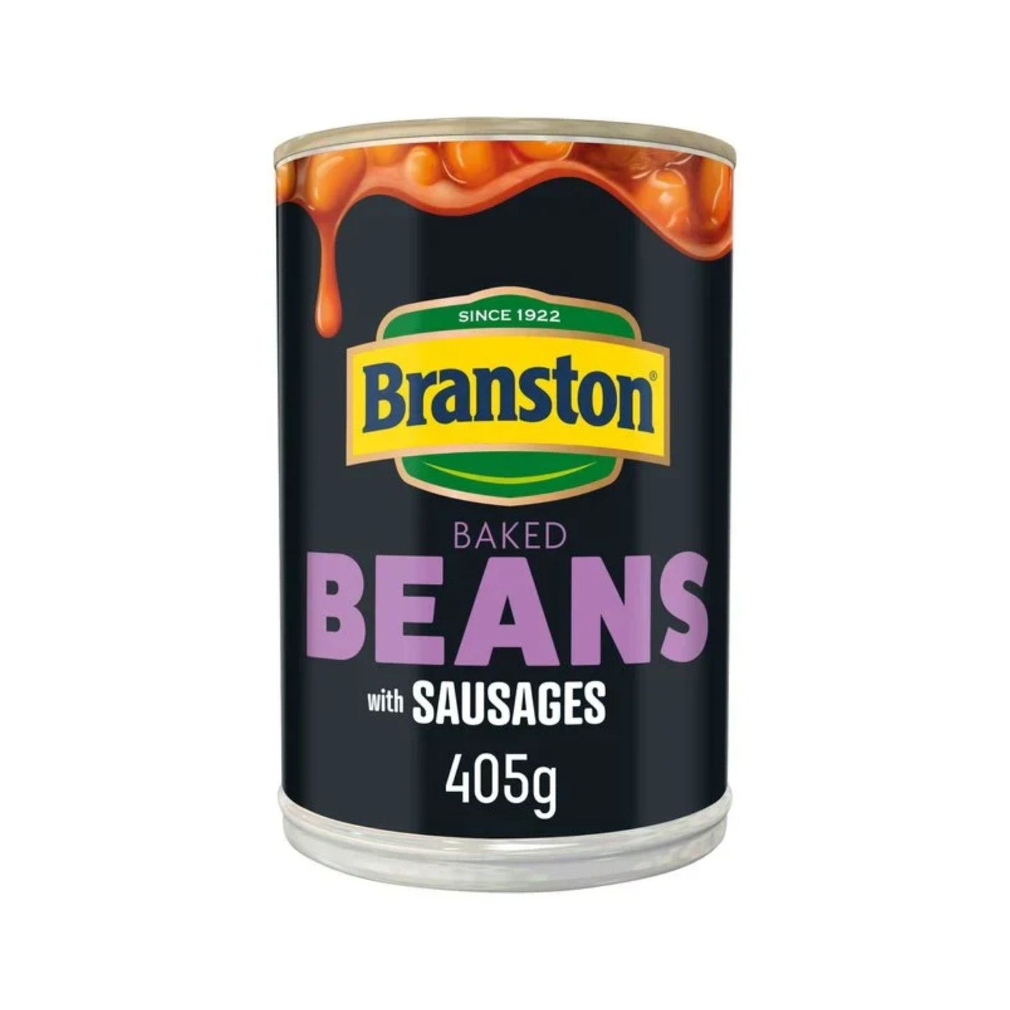 Branston Baked Beans Whith Sausages 405GR