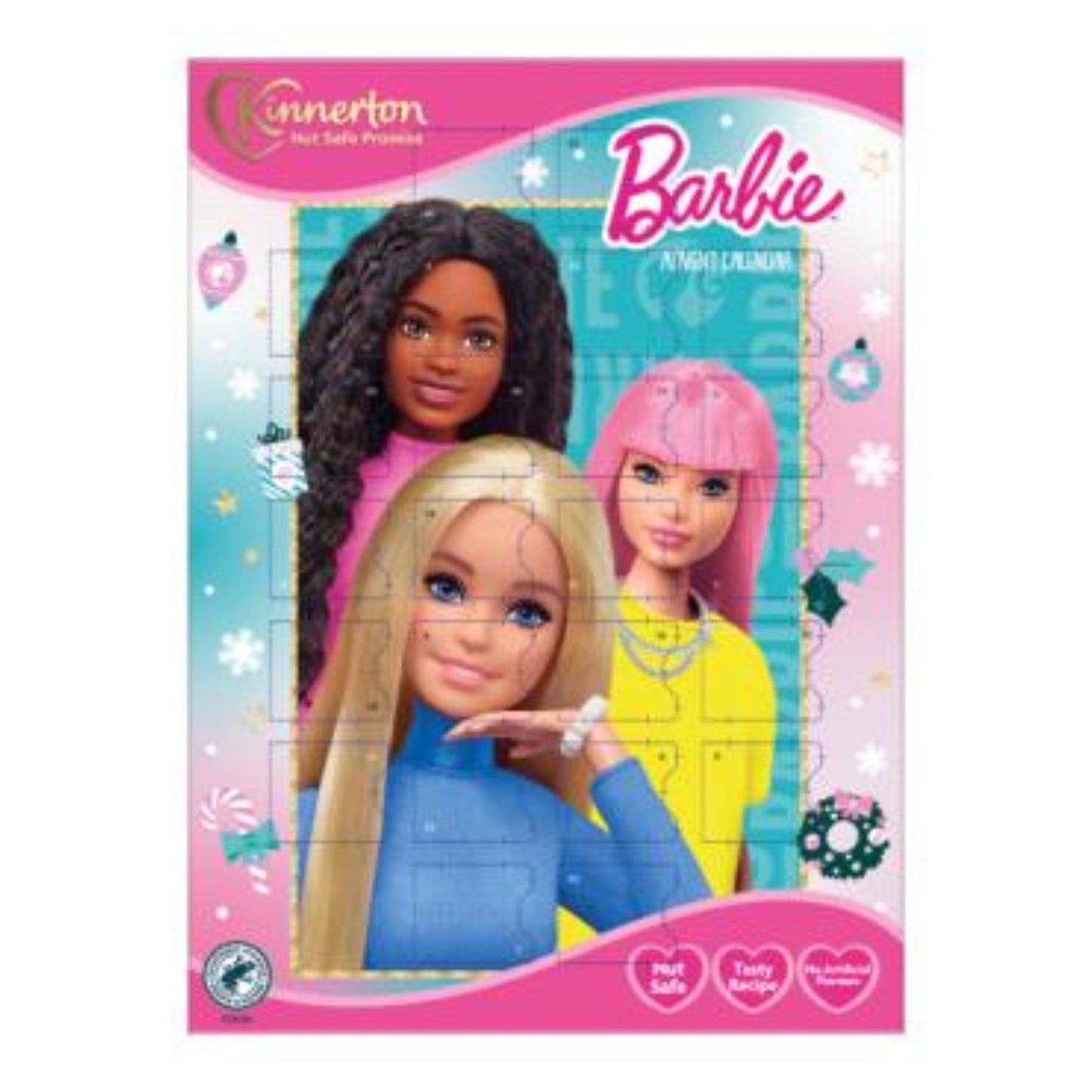 Calendario de Adviento Barbie Kinnerton 40GR
