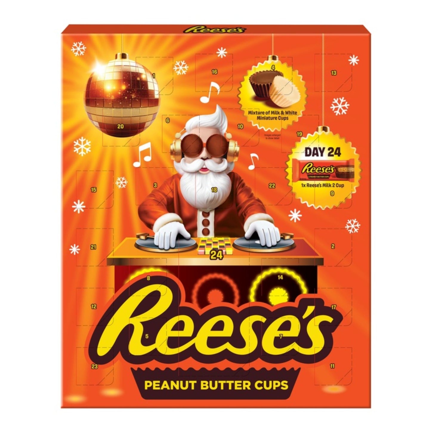 Calendario de Adviento Reese’s Peanut Butter Cups 245GR
