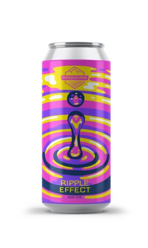 Cerveza Basqueland Ripple Effect DDH IPA 440ML