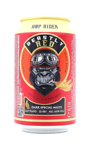 Cerveza Hop Rider Beastly Red 33CL