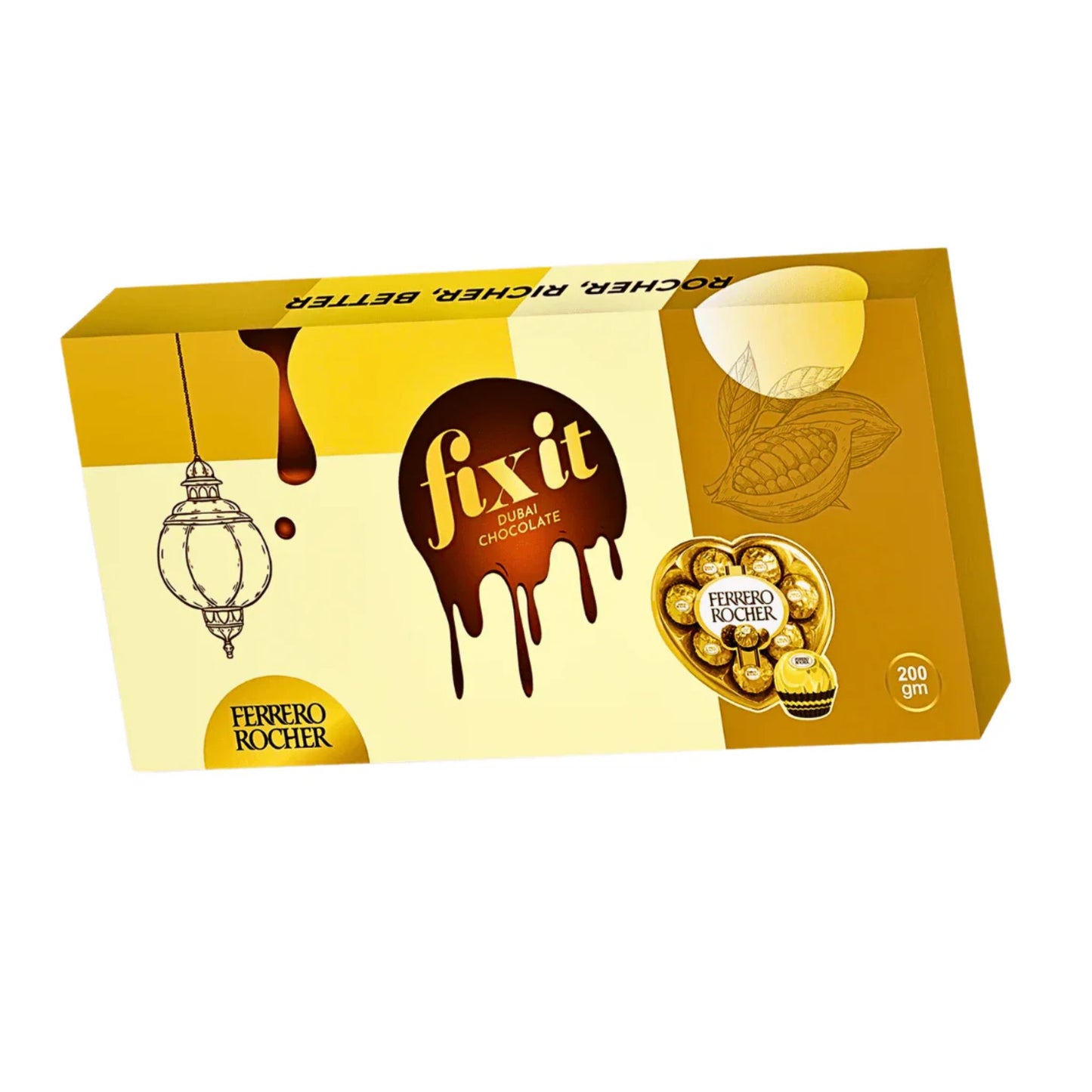 Chocolate Dubai Fix Rocher, Richer, Better 200GR