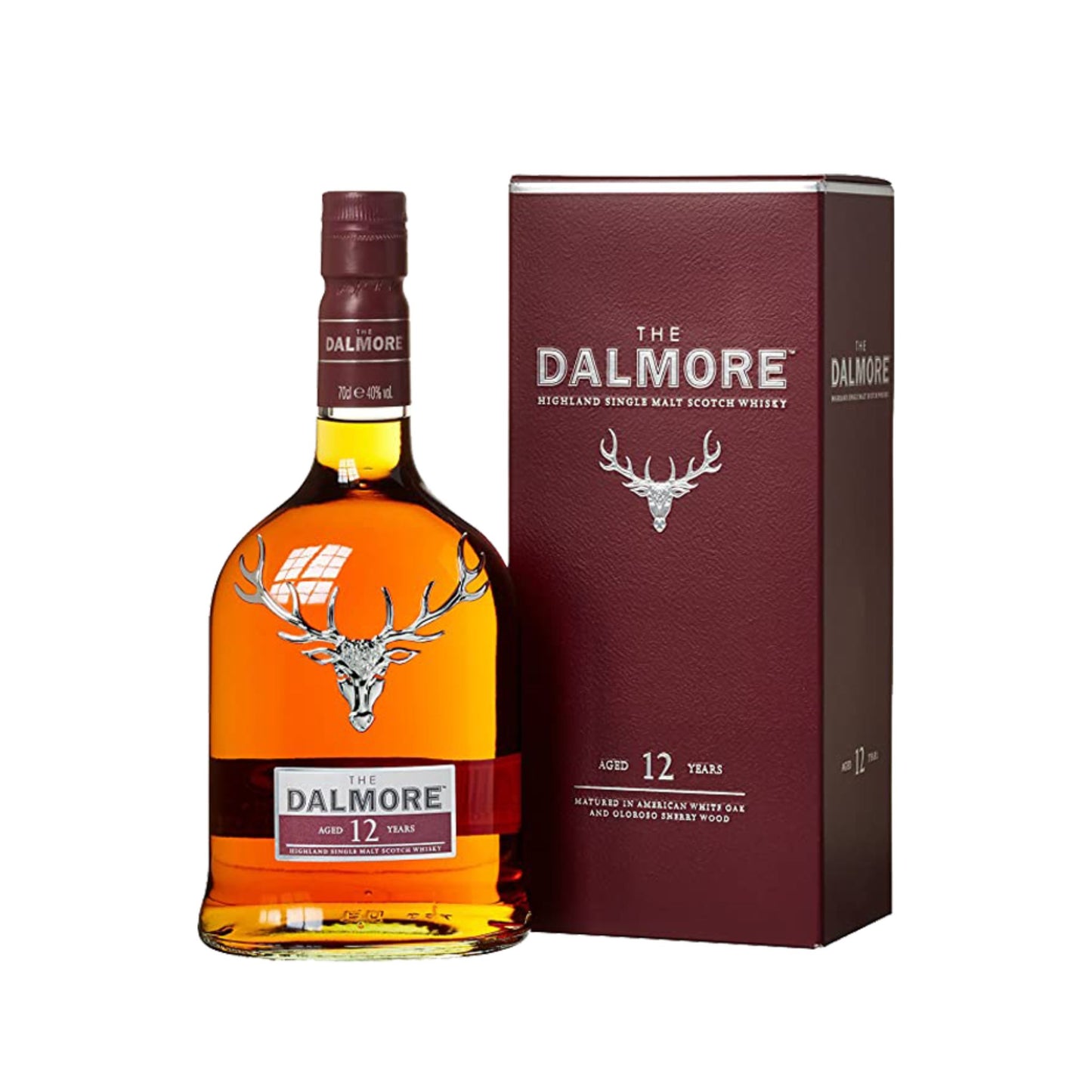 The Dalmore 12 Years Single Malt Scotch Whisky 70 cl