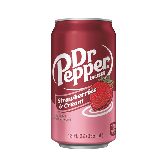 Dr Pepper Strawberries & Cream 330ML