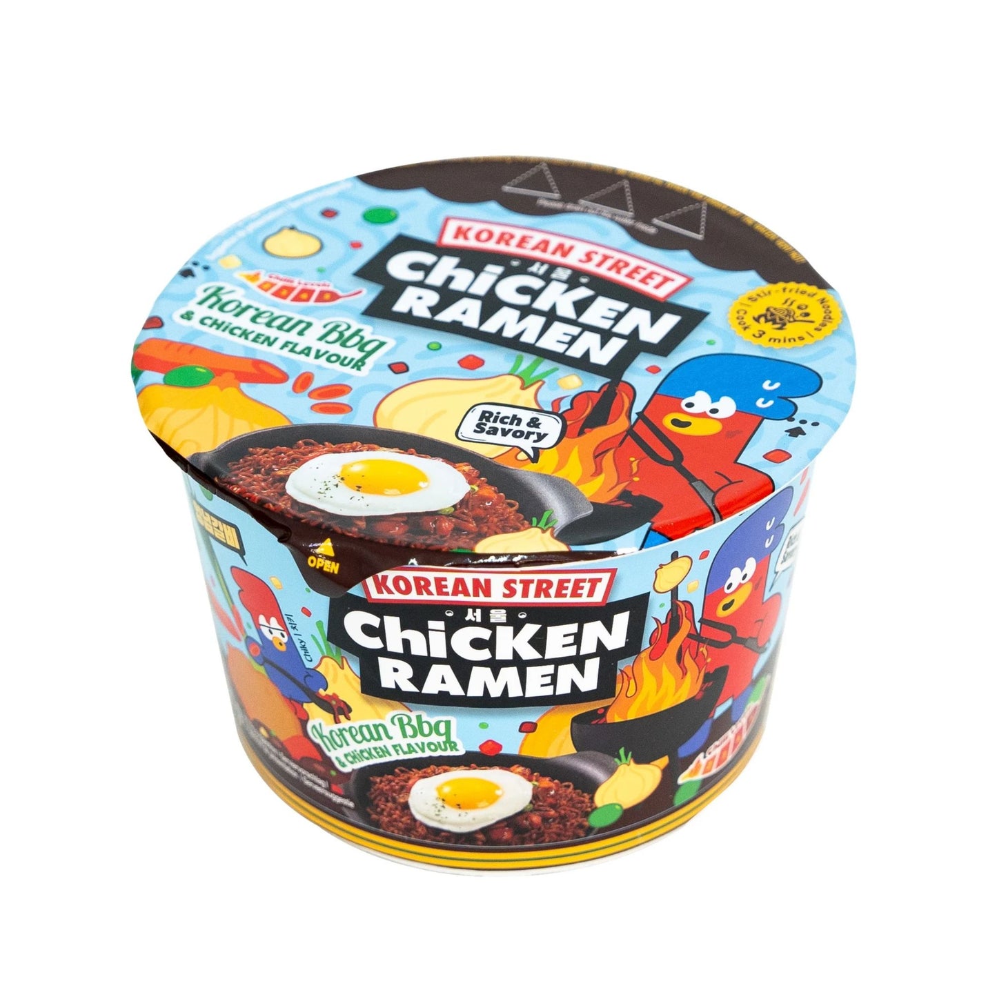 Korean Street Chicken Ramen Korean BBQ 104 g