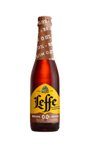 Cerveza Leffe Brune 0,0% 33CL