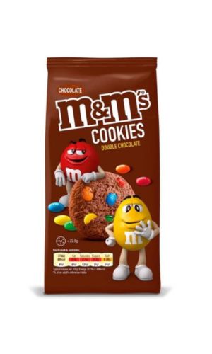 M&M´s Cookies Double Chocolate 180GR