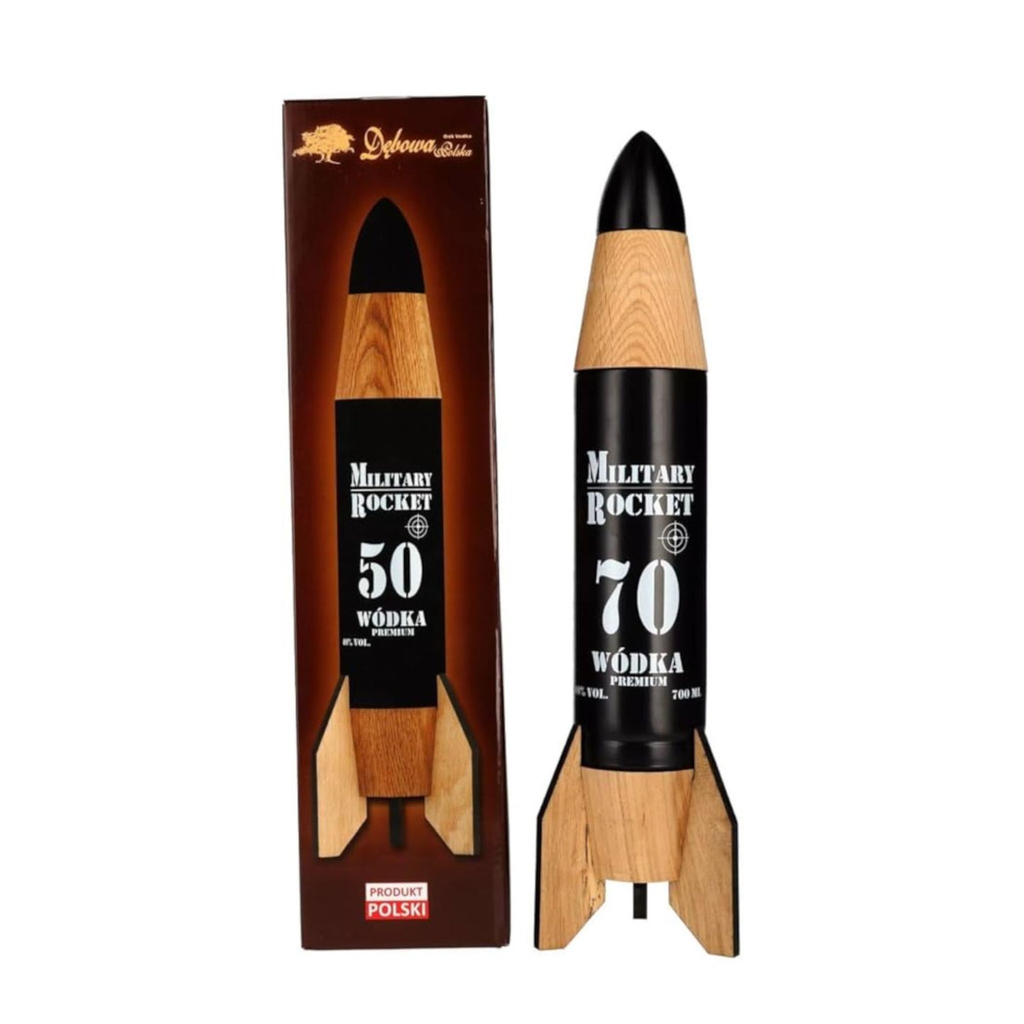 Vodka Debowa MIlitary Rocket 70CL