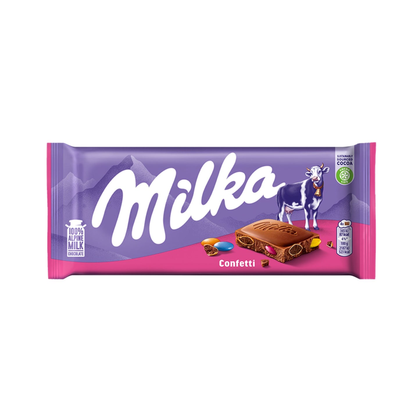 Milka Confetti 100G