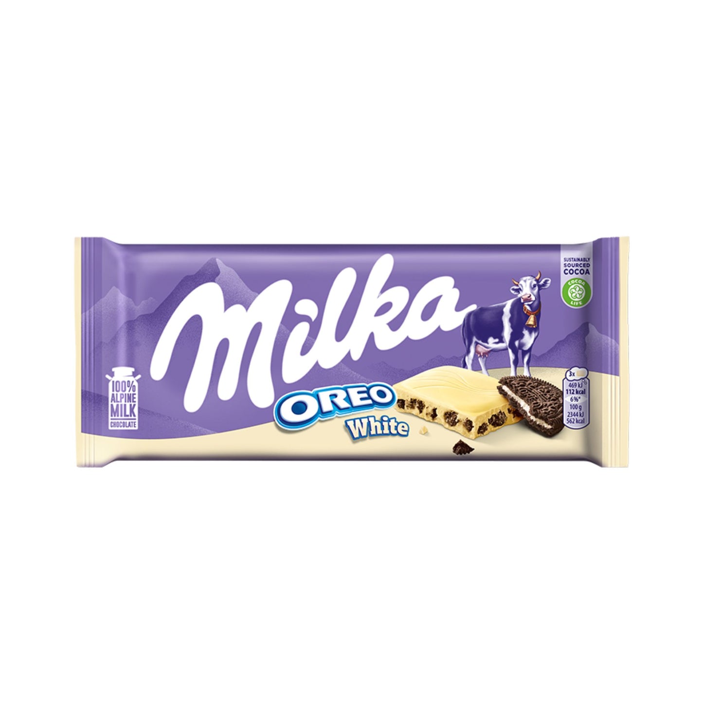 Milka Oreo White 100G