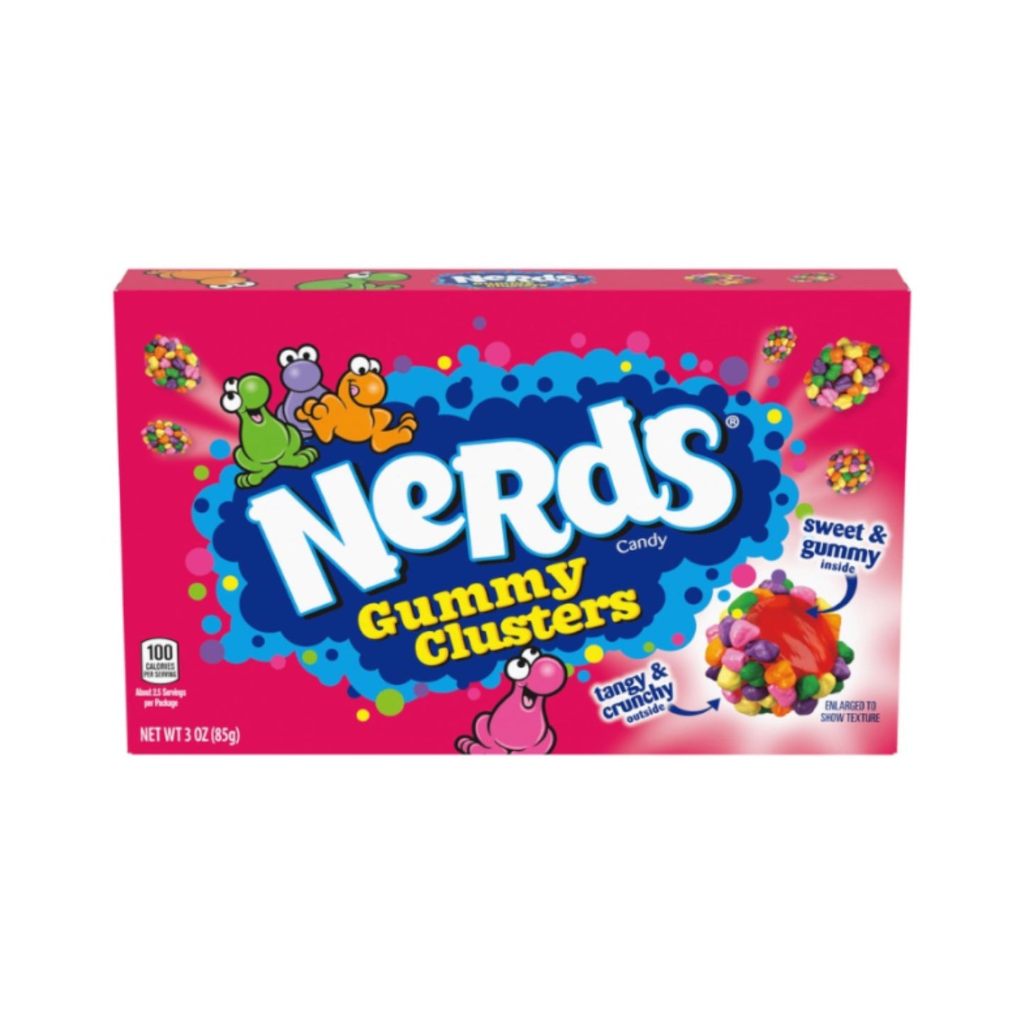 Nerds Gummy Clusters Rainbow 85GR