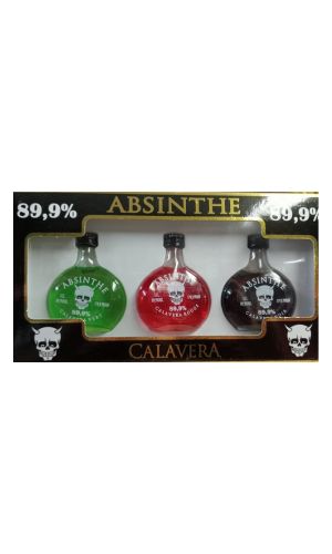 Estuche Absenta Pack X3 89.9º