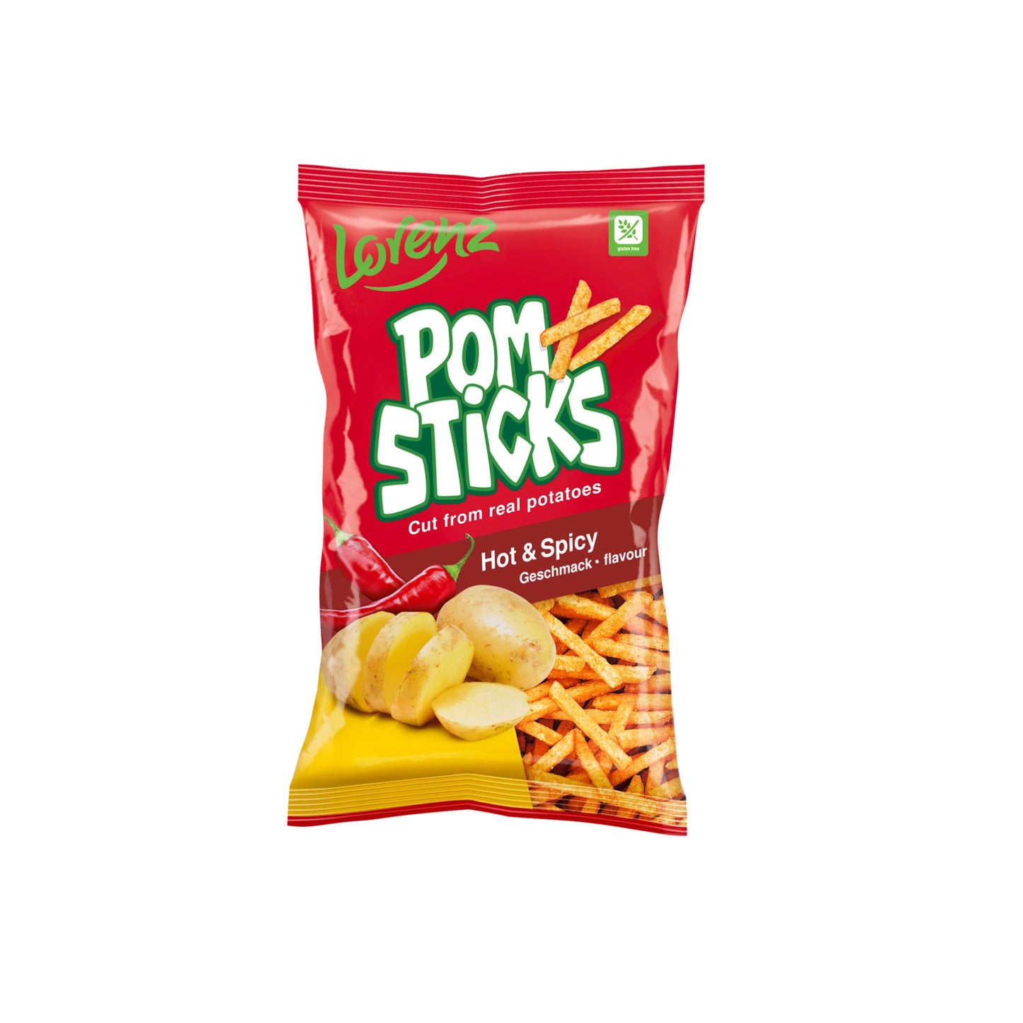 Pomsticks Hot & Spicy 85GR