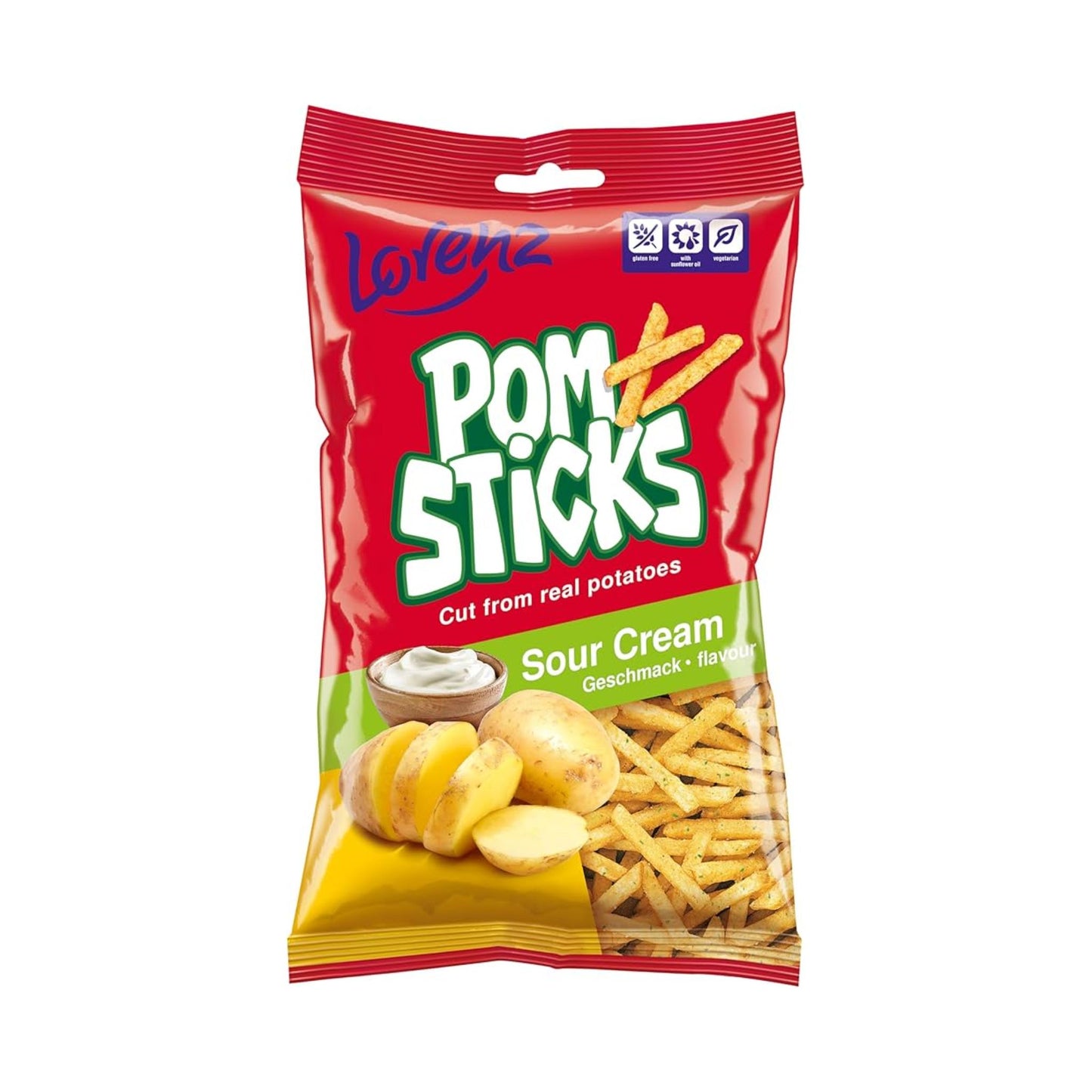 Pomsticks Sour Cream 85GR