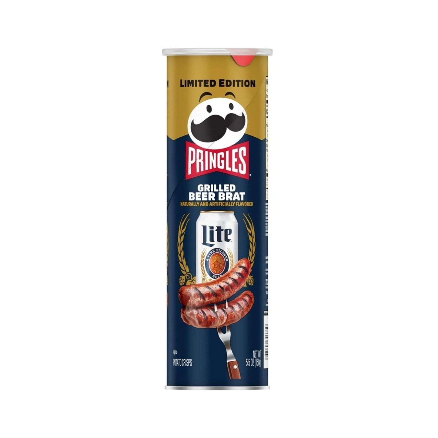 Pringles Grilled Beer Brat Limited Edition 156G