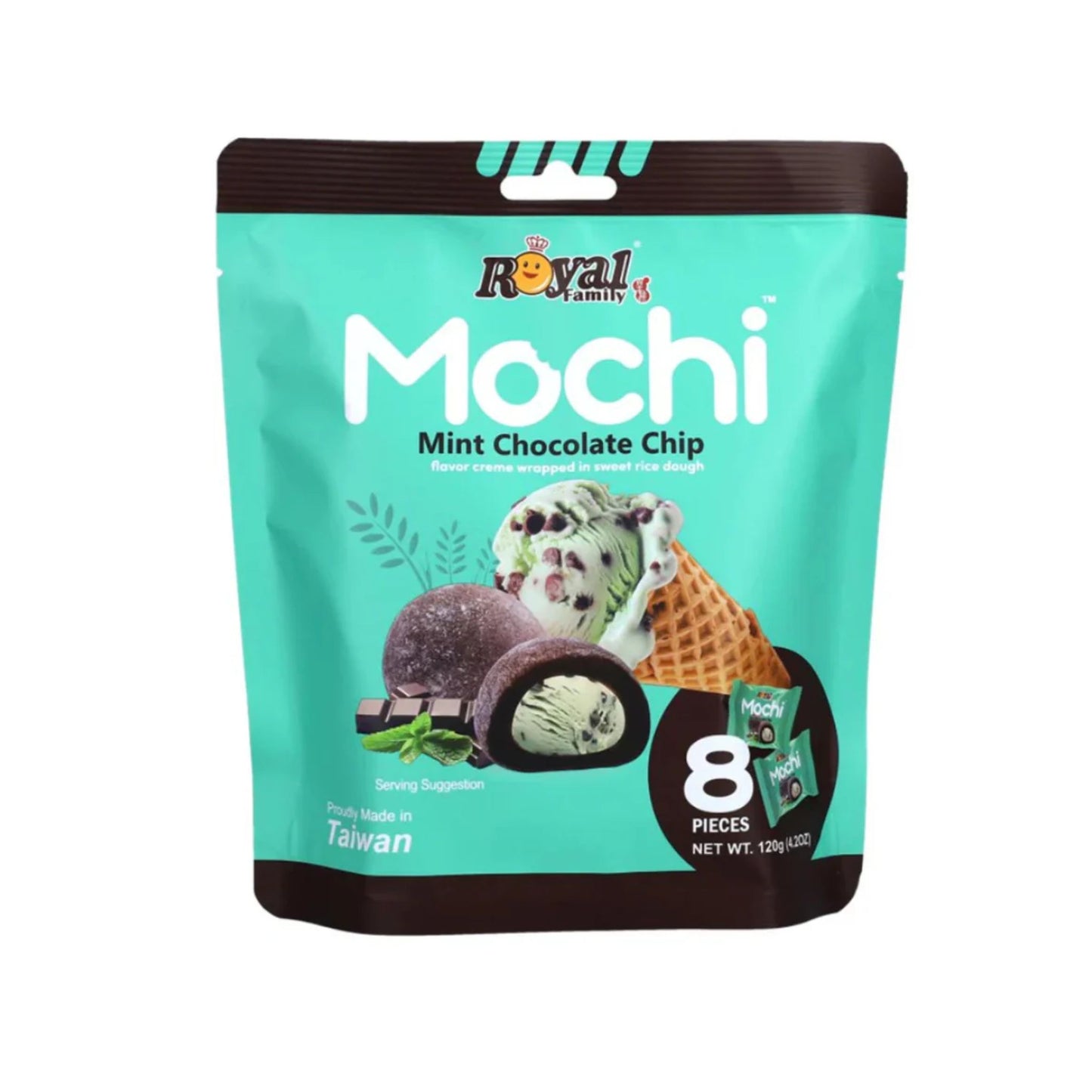 Royal Mochi Mint Chocolate Chip 120GR