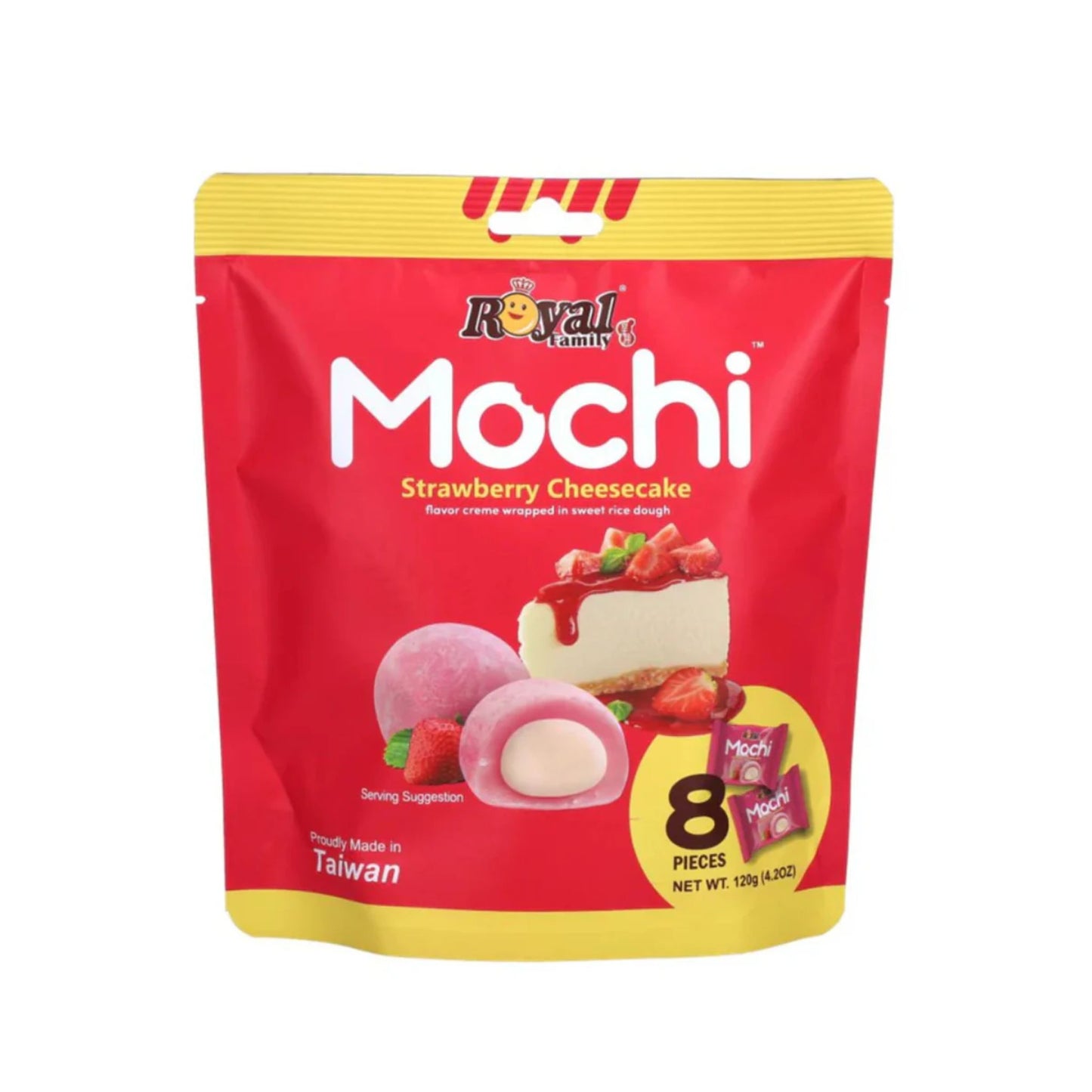 Royal Mochi Strawberry Cheescake 120GR