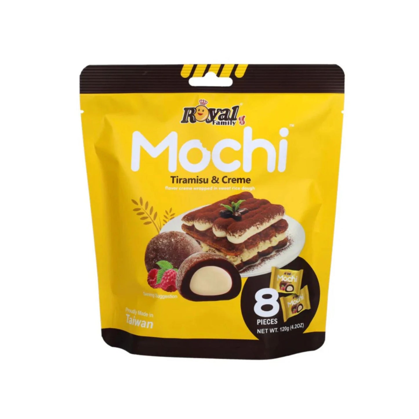 Royal Mochi Tiramisu & Cream 120GR