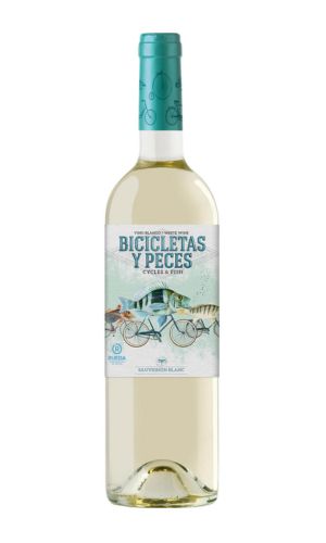 Vino Blanco Bicicletas y Peces Sauvignon Blanc 75CL