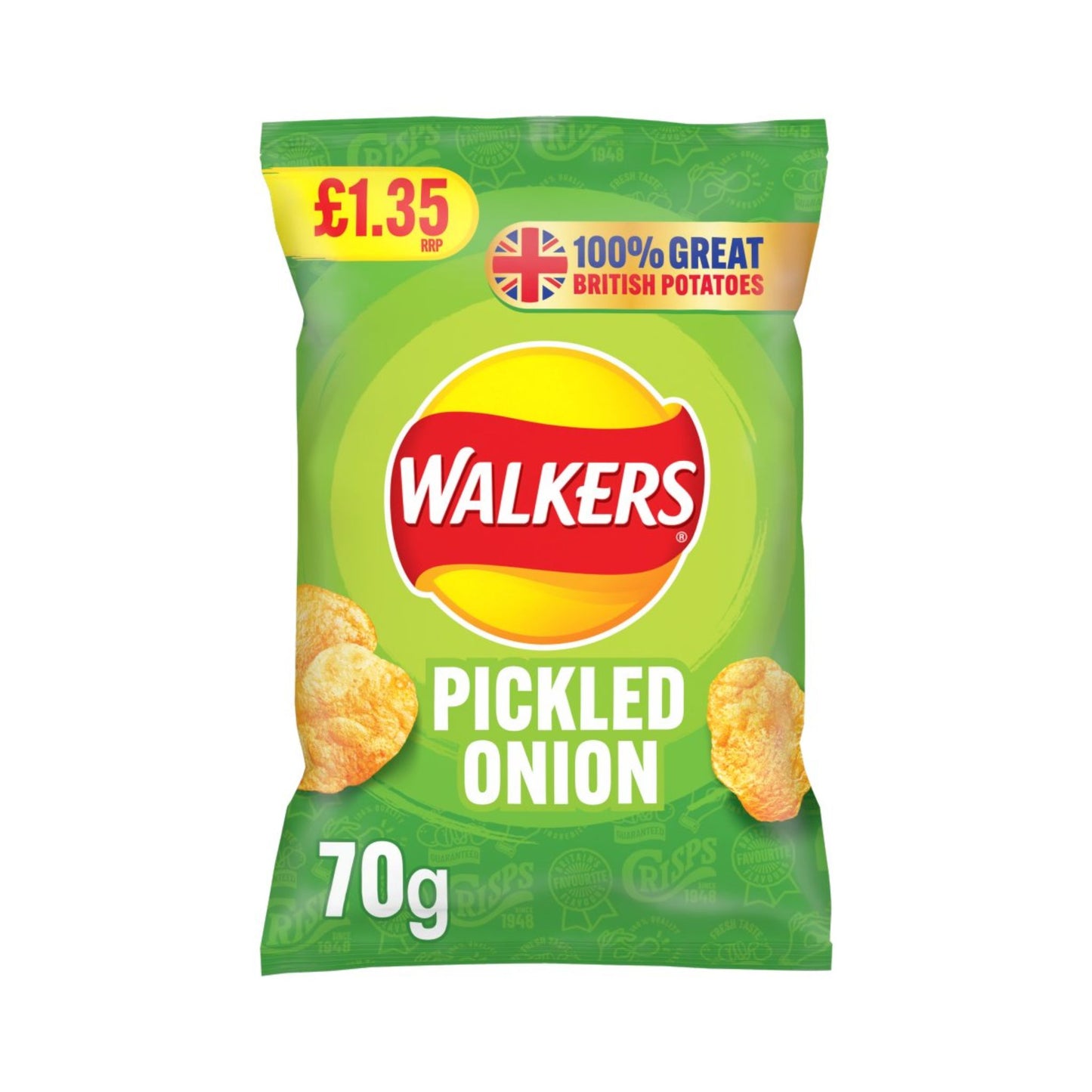 Walkers Pickled Onion 70GR