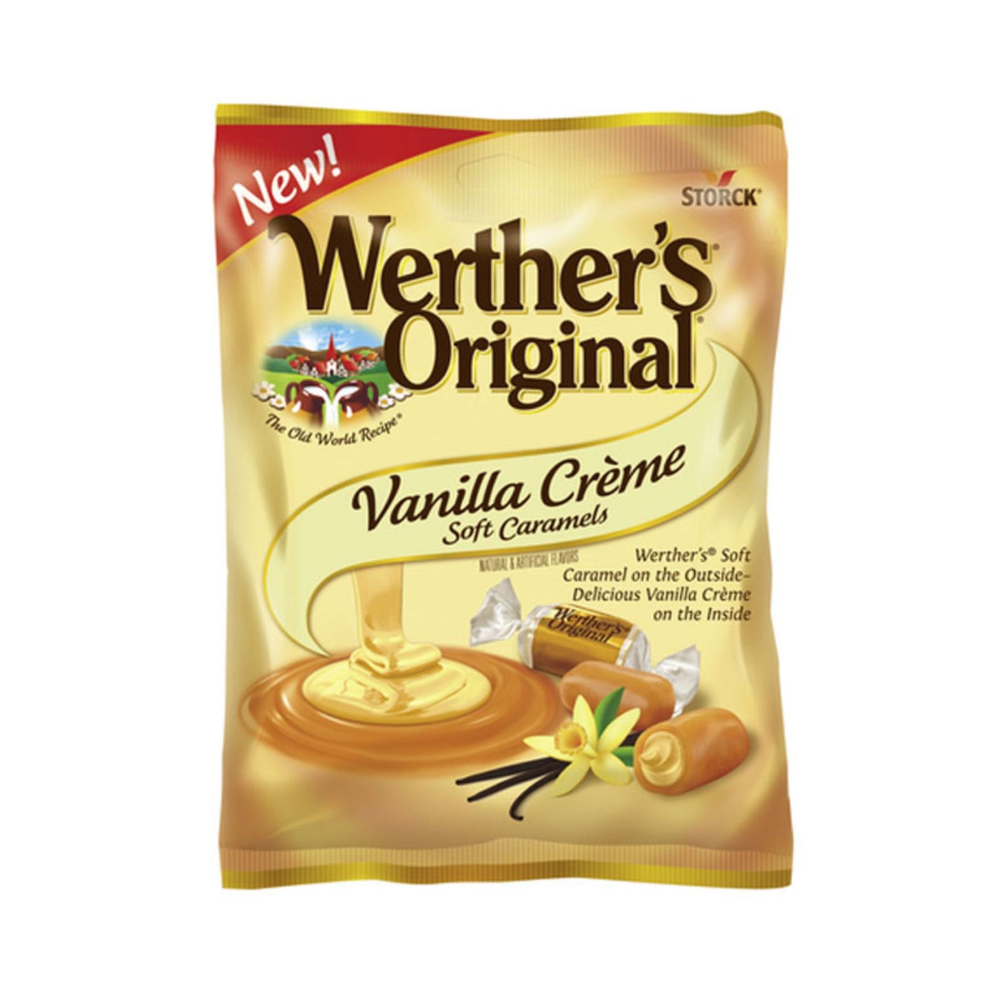  Werther’s Original Vanilla Crème Soft Caramels 63GR