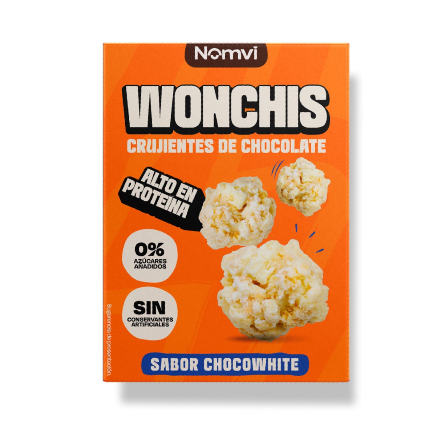 Wonchis Crujientes de Chocolate Sabor Chocowhite 40GR