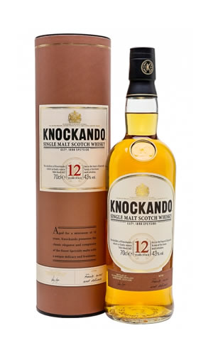 knockando 12 years single malt 70cl
