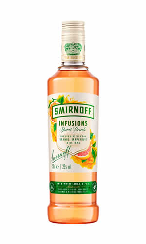 Smirnoff Infusion Orange, Grapefruit & Bitters 1L