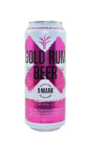 X-Mark Gold Rum Beer 500ML