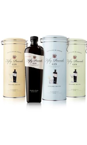 Gin Fifty Pounds Estuche Lata 70CL