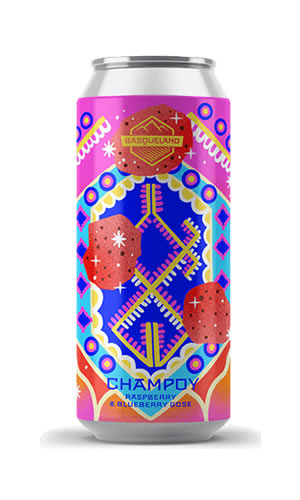 Cerveza Basqueland Champoy Raspberry Blueberry 440ML