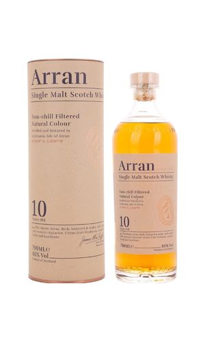 Arran Single Malt Scotch Whisky 10 Años 70CL