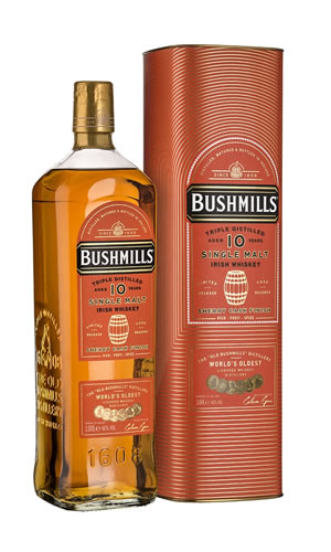 Bushmills 10 Años Sherry Casks 1L