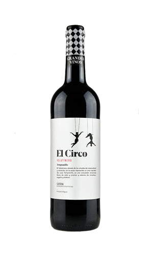 Vino El Circo Volatinero Tempranillo 75CL