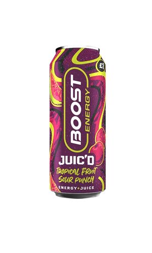Boost Juiced Tropical Fruit Sour Punch 500ML