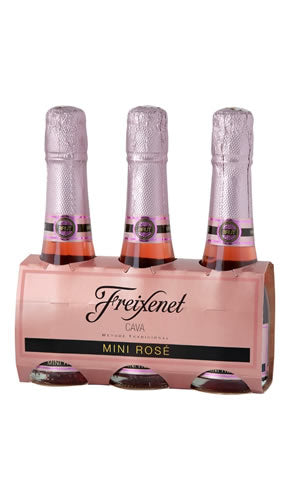 Freixenet Cava Mini Rose 3x200ML