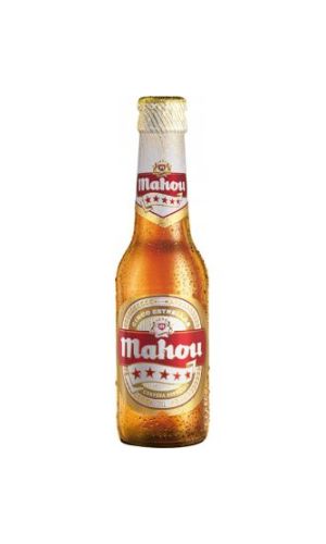 Mahou Cinco Estrellas 33CL Botellín No Retornable