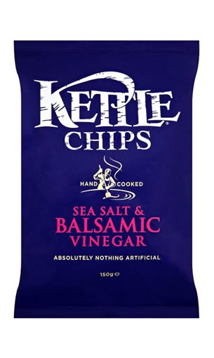 Kettle Chips Sea Salt And Balsamic Vinegar 80GR