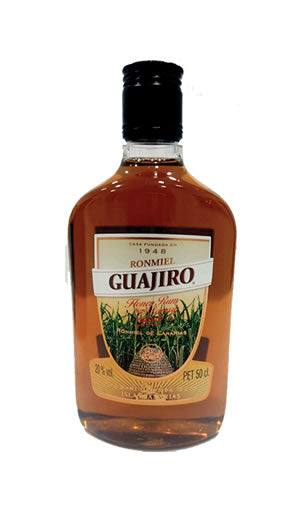 Petaca Ron Miel Guajiro 50 CL Plástico
