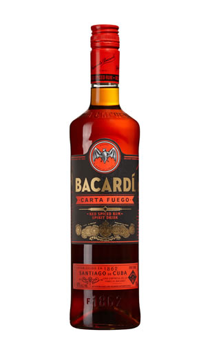 Bacardi Carta Fuego 1L