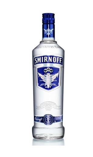 Vodka Smirnoff Etiqueta Azul 1L