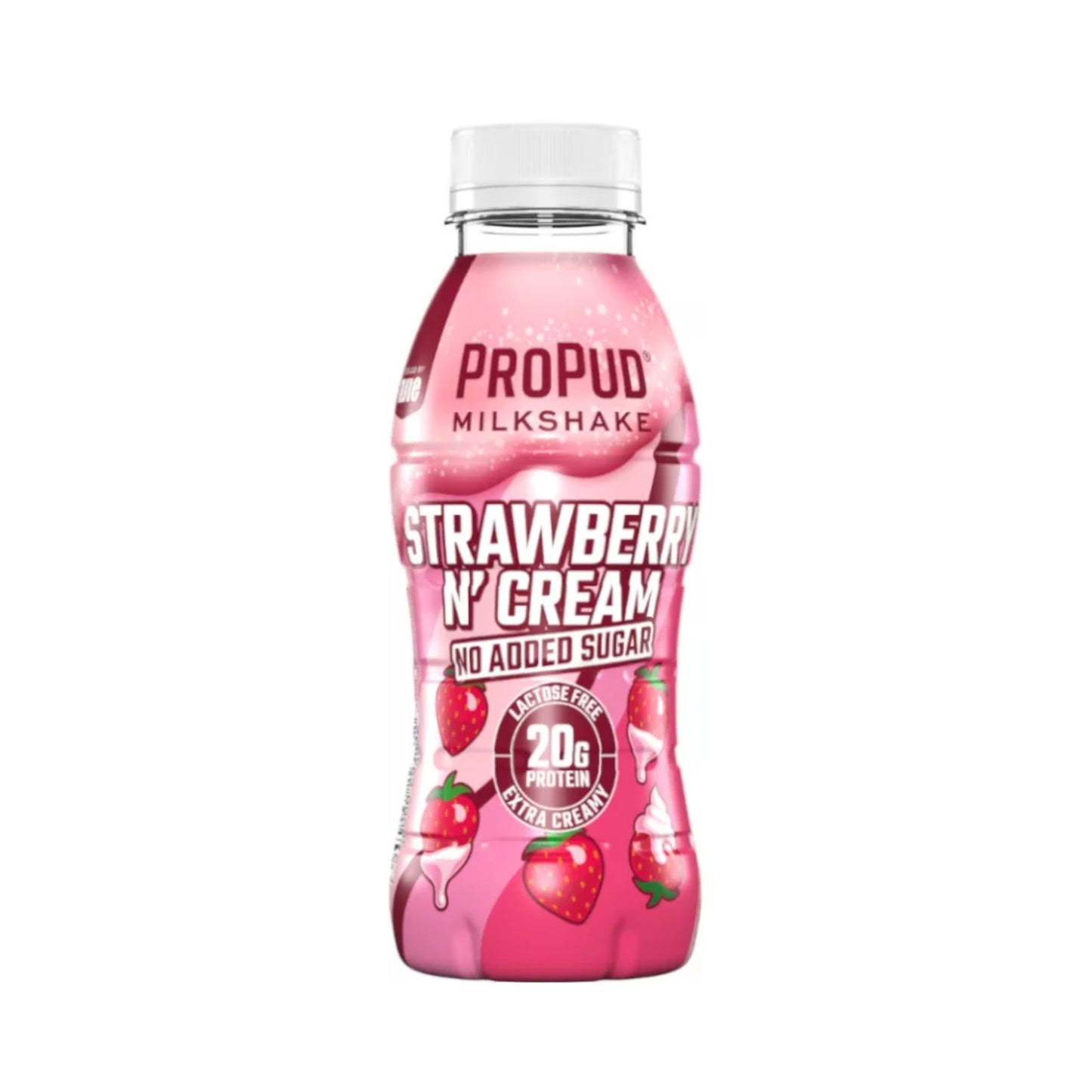Batido Proteico de Fresa y Nata ProPud 330ML