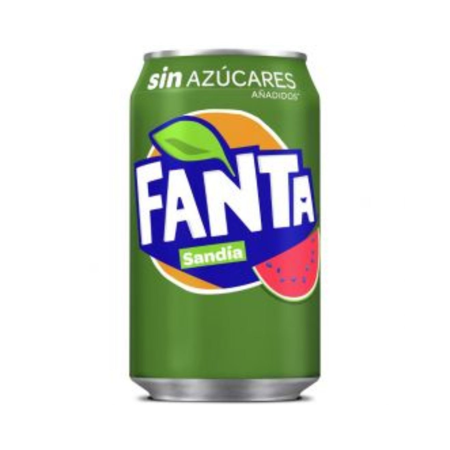 Fanta Sandía Sin Azúcares Añadidos Lata 33CL