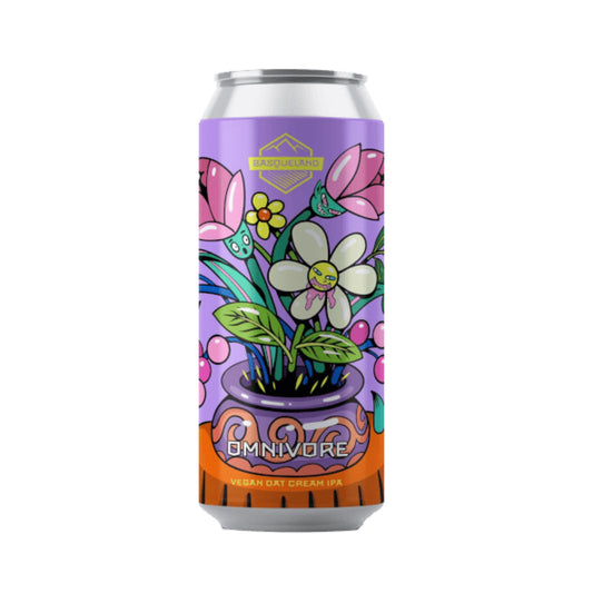 Cerveza Basqueland Omnivore Vegan OAT Cream IPA 44CL