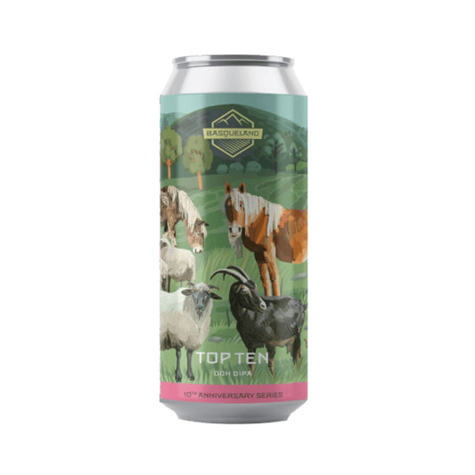 Cerveza Basqueland Top Ten DDH IPA 44CL